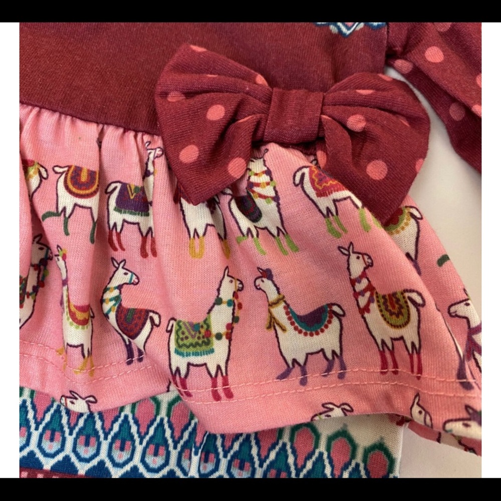 Matilda Jane snuggle bug llama pajamas baby